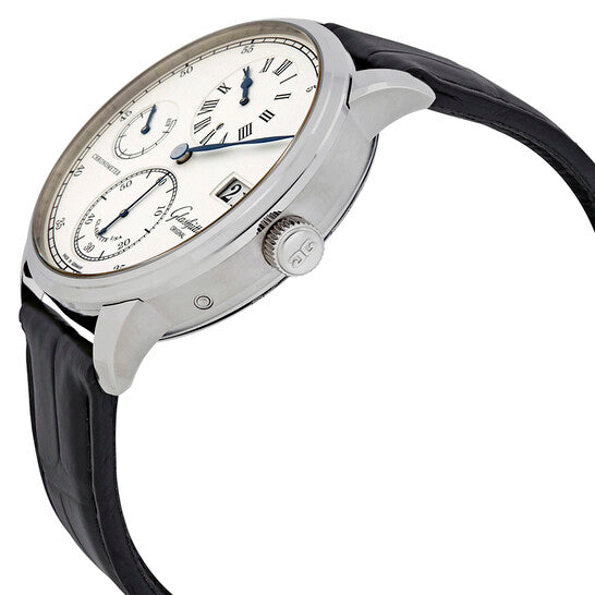 Glashutte Original Senator Chronometer Regulator White Gold Men's Watch - Luxury Precision Timepiece for Business & Formal Occasions