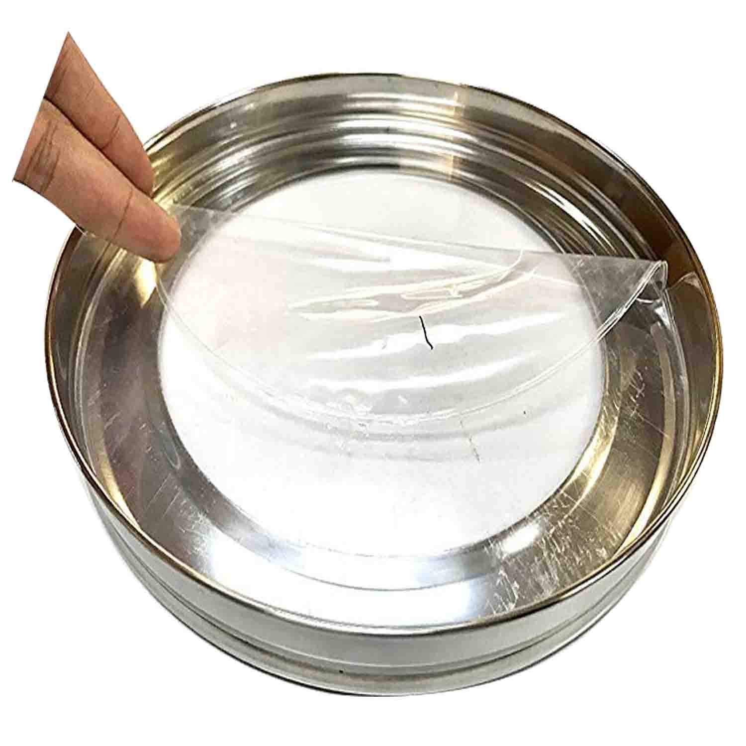 Premium Stainless Steel 7-Compartment Spice Box with Transparent Lid & 7 Spoons - Indian Masala Dabba for Kitchen Organization - Perfect for Storing Spices, Herbs, and Seasonings at Home or Restaurant