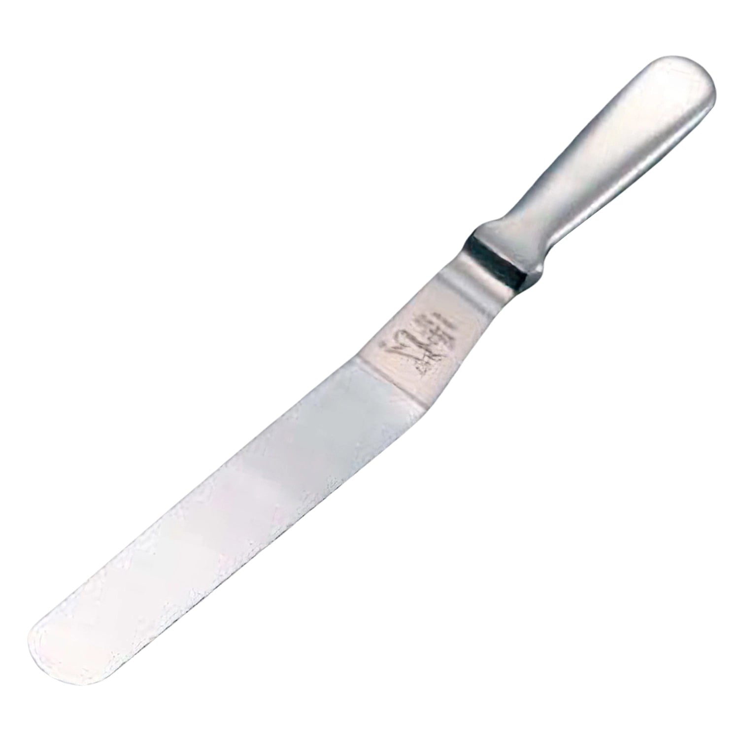 Kitasho Premium Stainless Steel Offset Icing Spatula - 12 Inch Baking Tool for Cake Decorating, Frosting, and Fondant - Perfect for Professional Bakers & Home Bakers