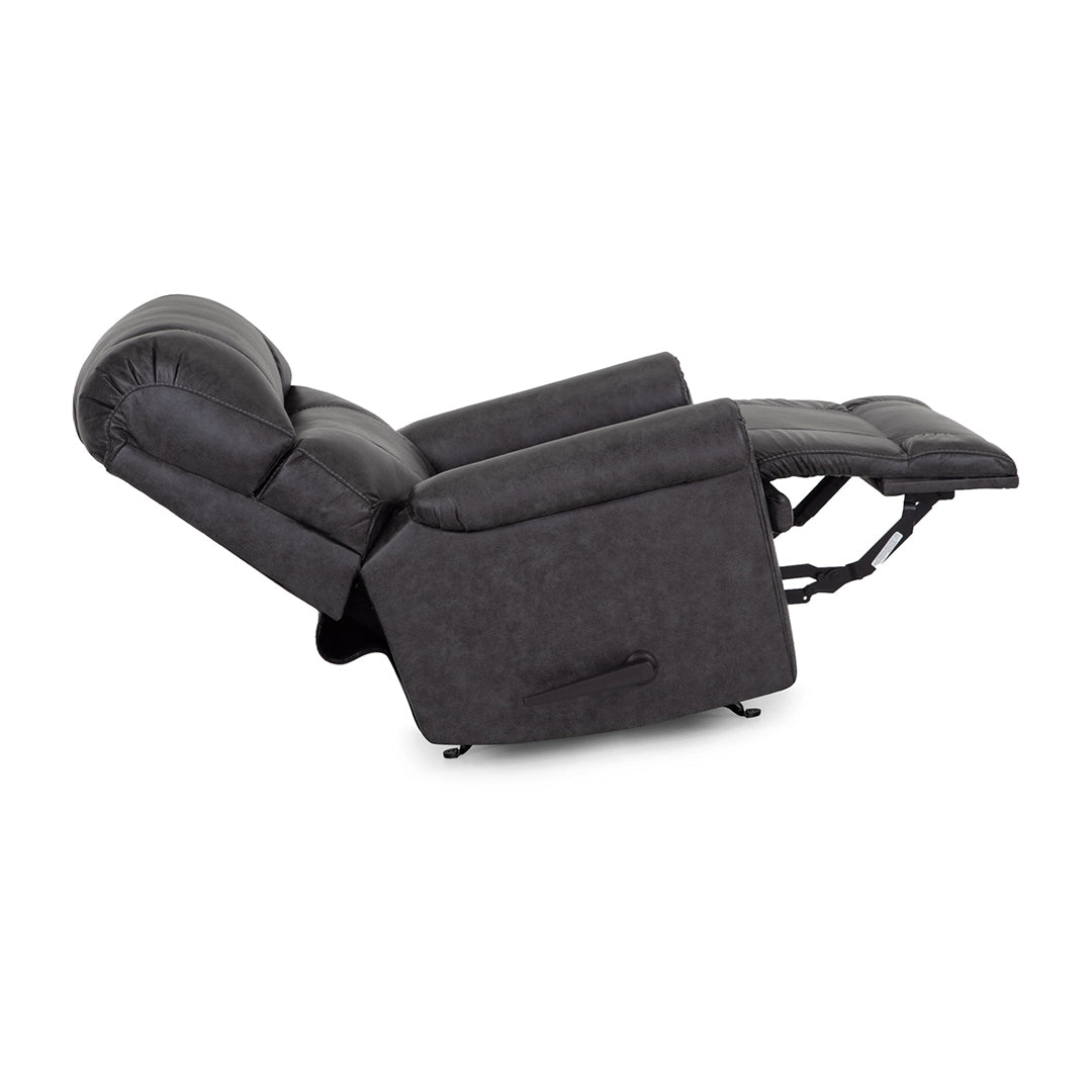 Captain Rocker Recliner Chair - Comfortable Rocking Recliner for Living Room, Nursery & Bedroom - Perfect for Relaxing, Nursing & Reading