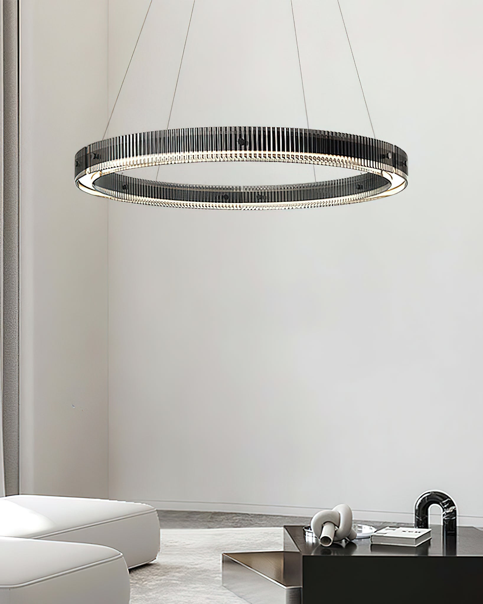 Merope Chandelier - Elegant Crystal Ceiling Light Fixture for Dining Room, Living Room & Bedroom | Modern Home Decor Lighting