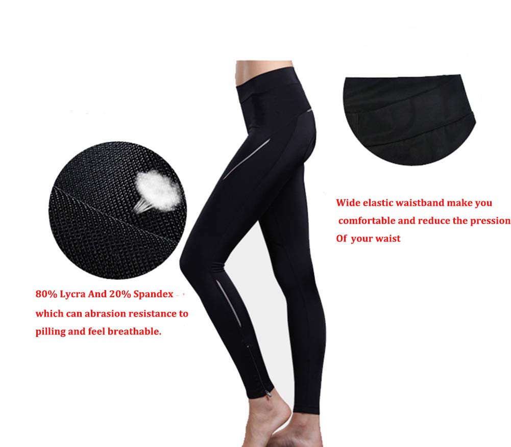 3D Padded Women's Cycling Pants - Breathable Bike Tights for Long Rides