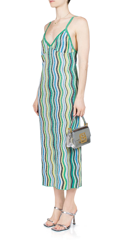 Comet Dress Candy Swirl - Women's Elegant Flowy Party Dress for Special Occasions, Weddings & Evening Events