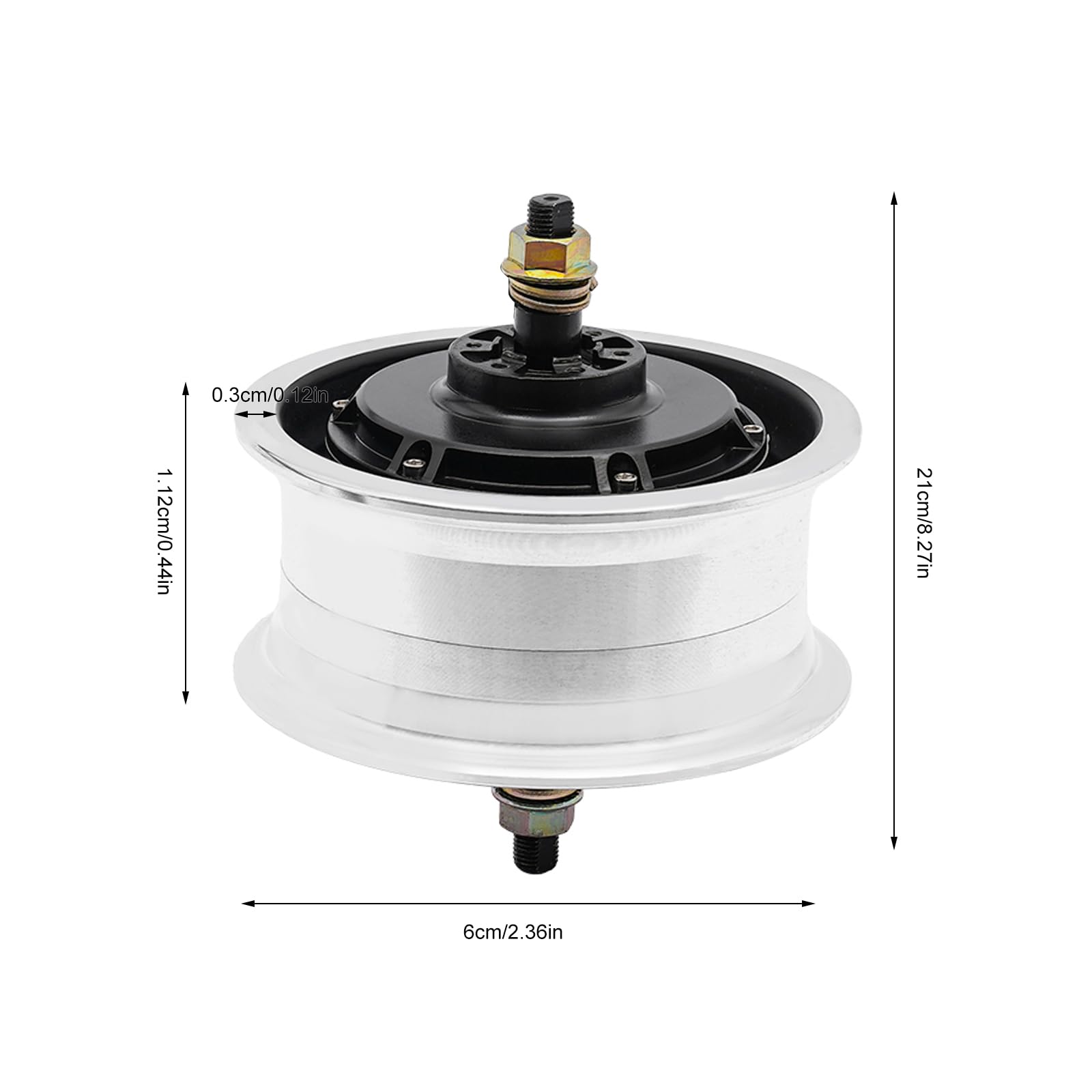 60V 2800W Brushless Electric Motor for 11