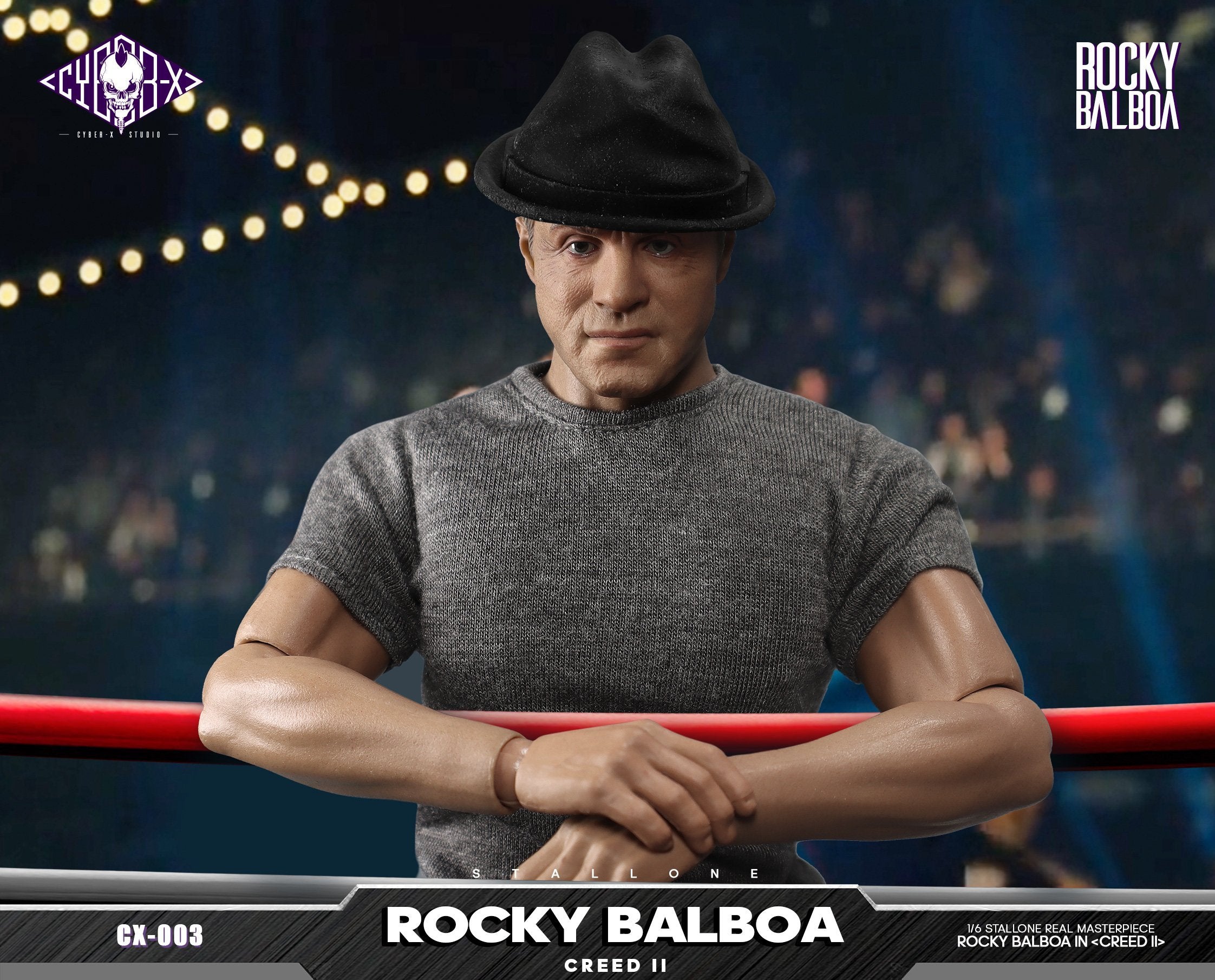 Cyber X Studio 1/6 Scale Creed II Rocky Balboa Collectible Action Figure CX 003 - Perfect for Movie Fans, Display & Gift Giving