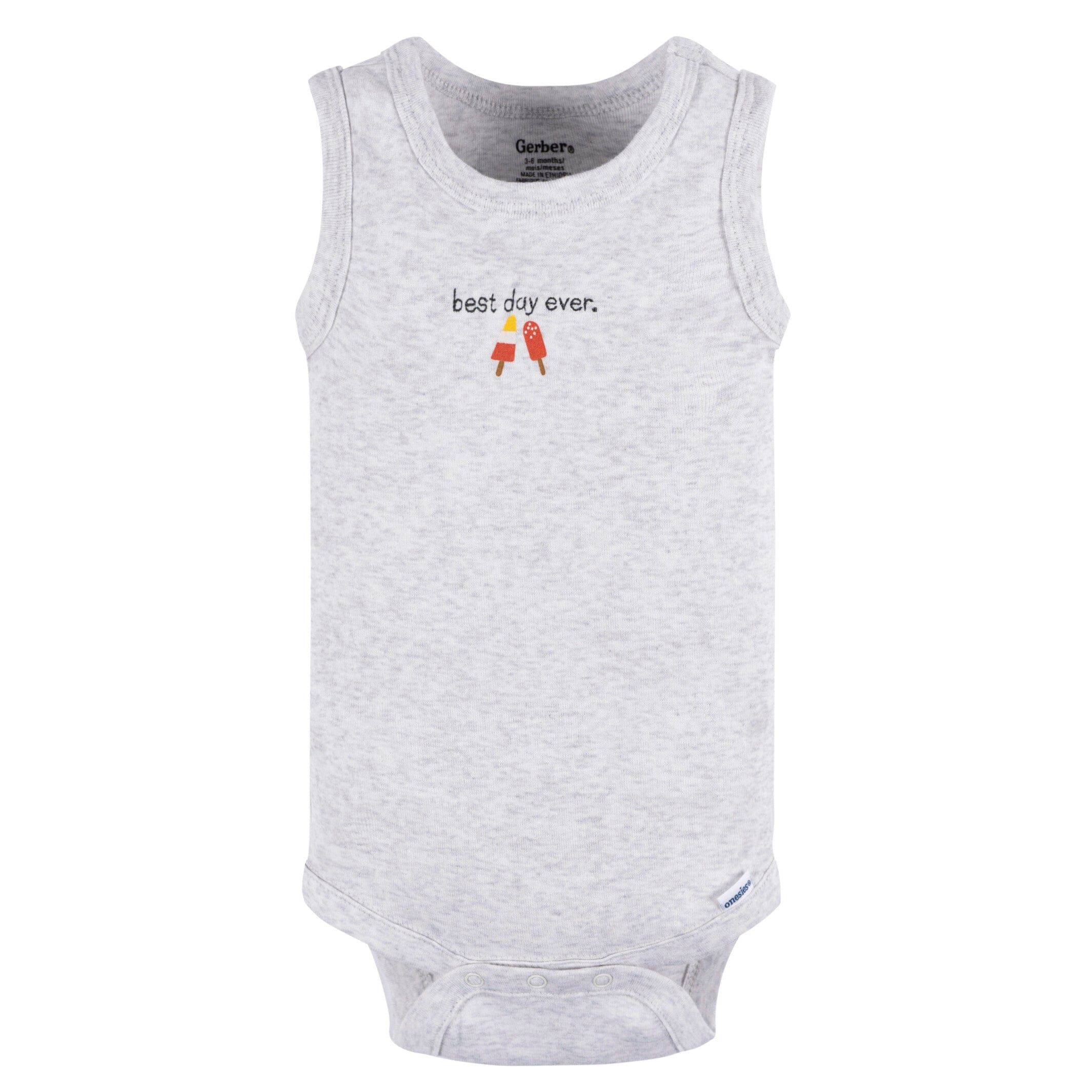 4 Pack Baby Boys Sleeveless Bodysuits - Soft Cotton Rompers for Summer, Backyard BBQ & Outdoor Play - Cute and Comfortable Infant Outfits