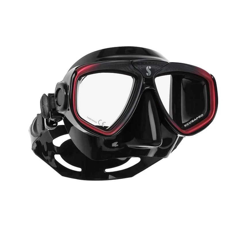 ScubaPro Zoom Scuba Dive Mask - Anti-Fog, Wide View Snorkeling & Scuba Diving Mask for Adults - Perfect for Ocean Exploration, Reef Diving, and Underwater Photography