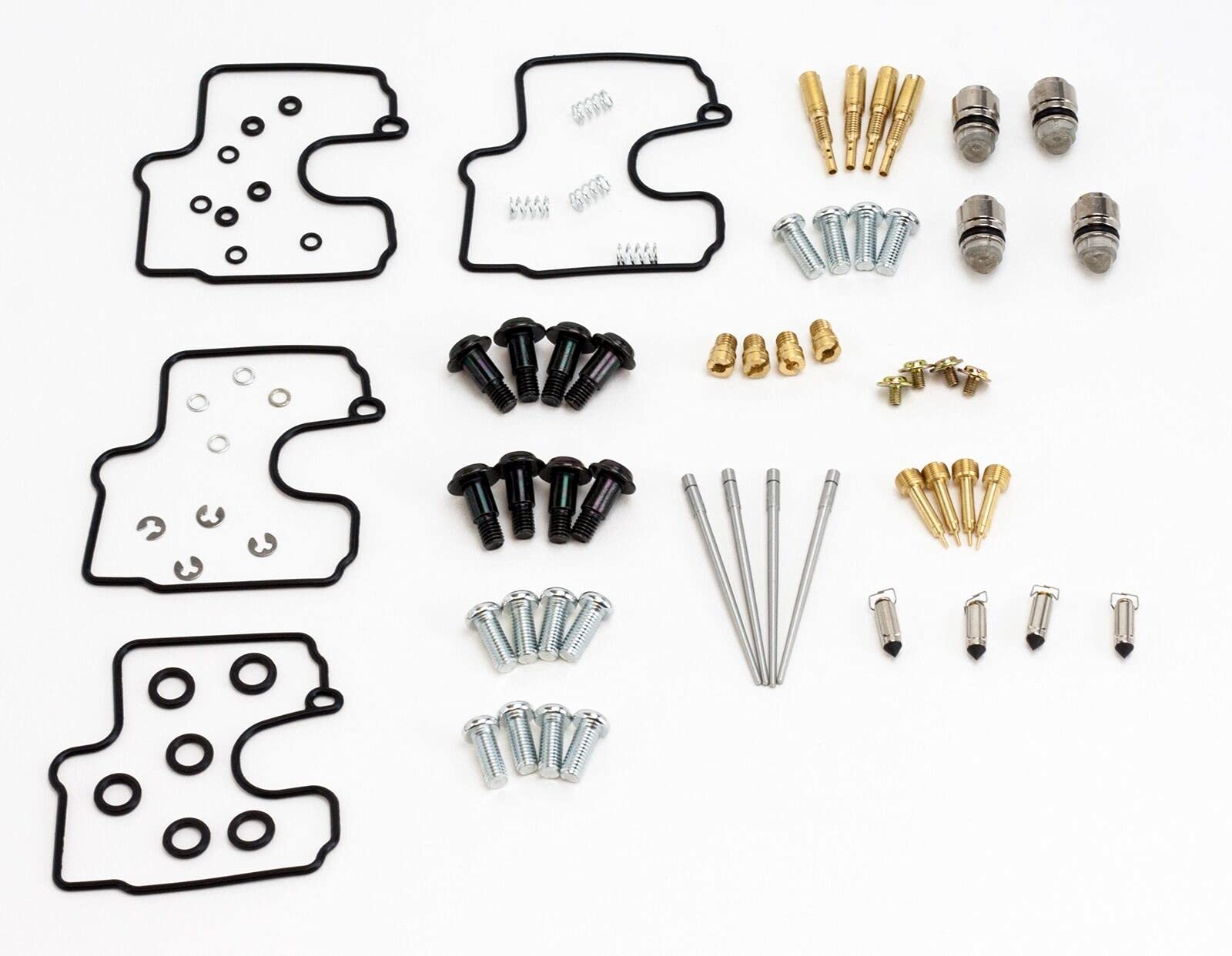 High-Performance Carburetor Rebuild Kit for Suzuki GSXR 600 GSX-R 600 (1998-2000) - Complete Carburetor Overhaul Set with Replacement Parts - Perfect for Motorcycle Maintenance & Performance Tuning