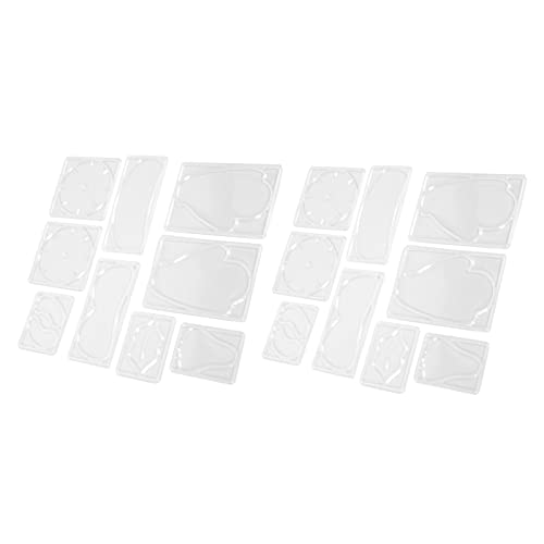 Lightweight DIY Tool Molds - 2 Pack Portable Nail Art Molds for Salon & Home Manicure | Perfect for Nail Art, Acrylic Nails & DIY Beauty Creations