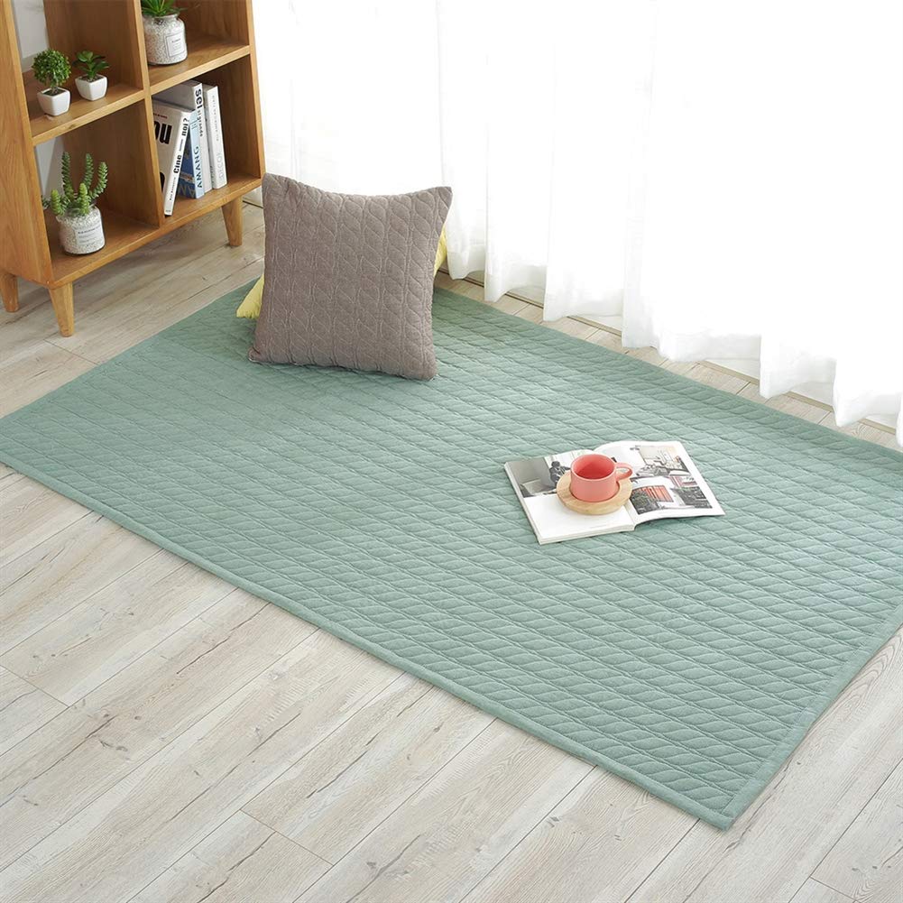 Premium Thick Tatami Bay Window Cushion - Comfortable Window Sill & Balcony Mat for Living Room, Dining Room - Soft Green Seat Cover - Perfect for Reading Nooks, Sunbathing & Relaxation Spaces
