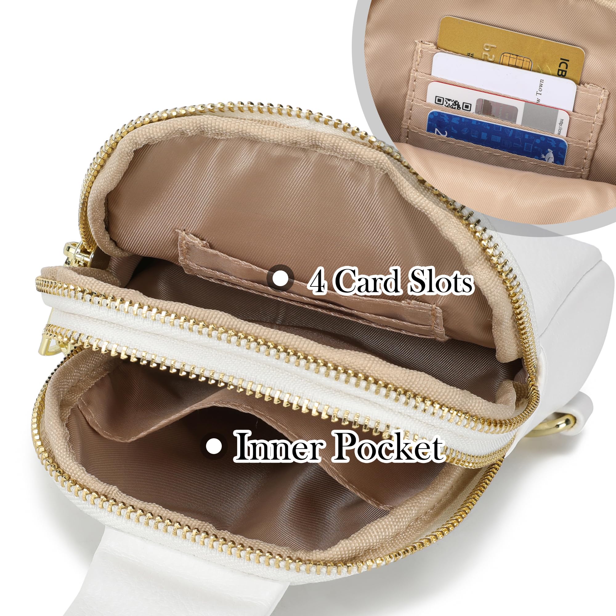 Haytijoe Women's Anti-Theft Crossbody Sling Bag - Lightweight Travel Purse with Adjustable Strap, RFID Blocking & Multiple Pockets - Perfect for Travel, Commuting, Shopping & Outdoor Activities