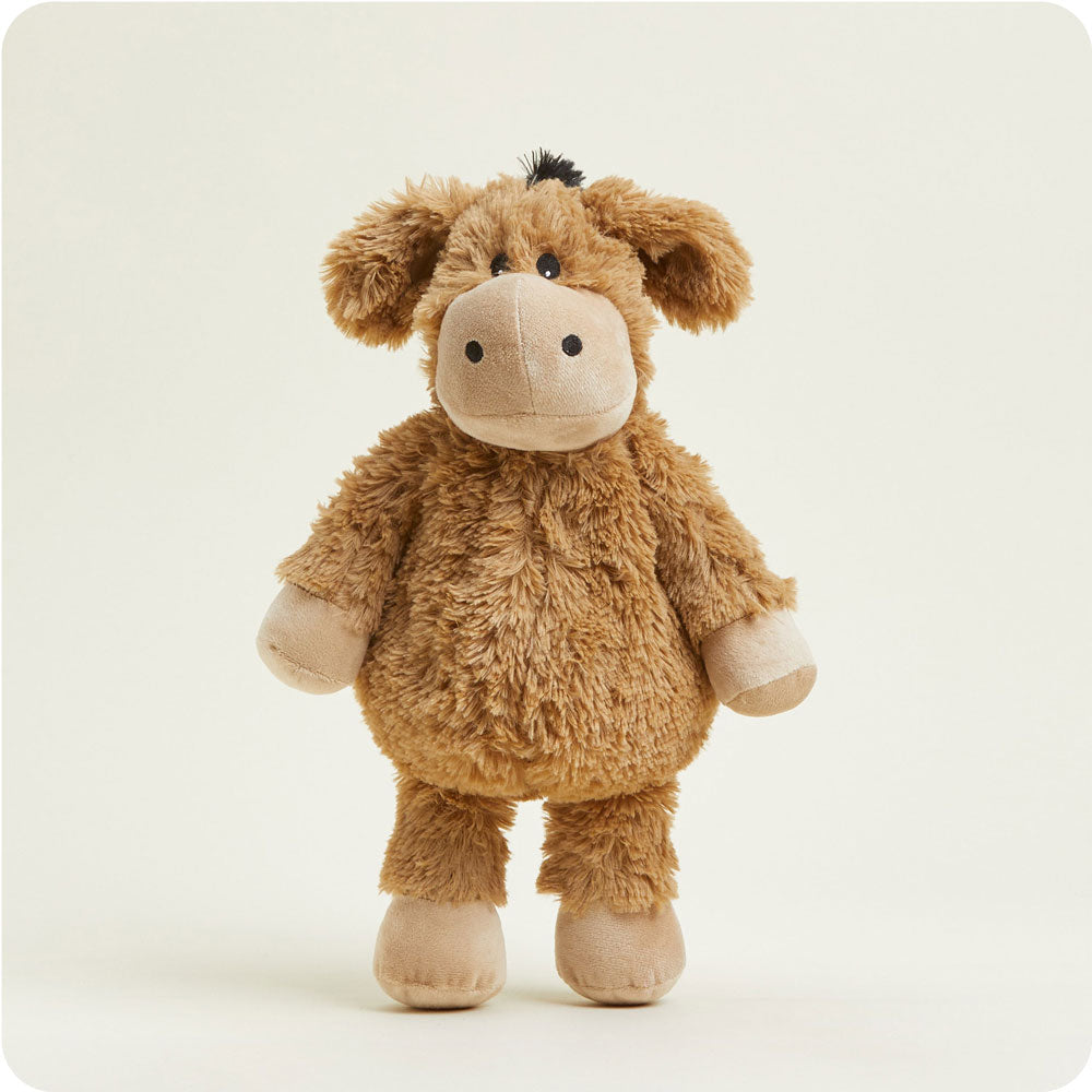 Weighted Heated Donkey Stuffed Animal - Soft Plush Warmies for Kids & Adults, Perfect for Stress Relief, Anxiety Comfort & Cozy Relaxation at Home or Office