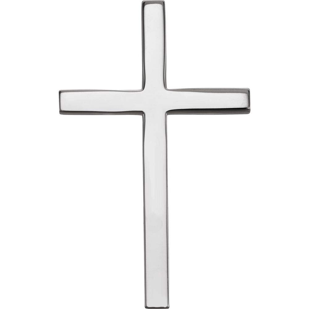 Cross Crucifix Charm Pendant for Necklace - Religious Jewelry for Men & Women - Perfect for Baptism, Confirmation & Everyday Faith Wear