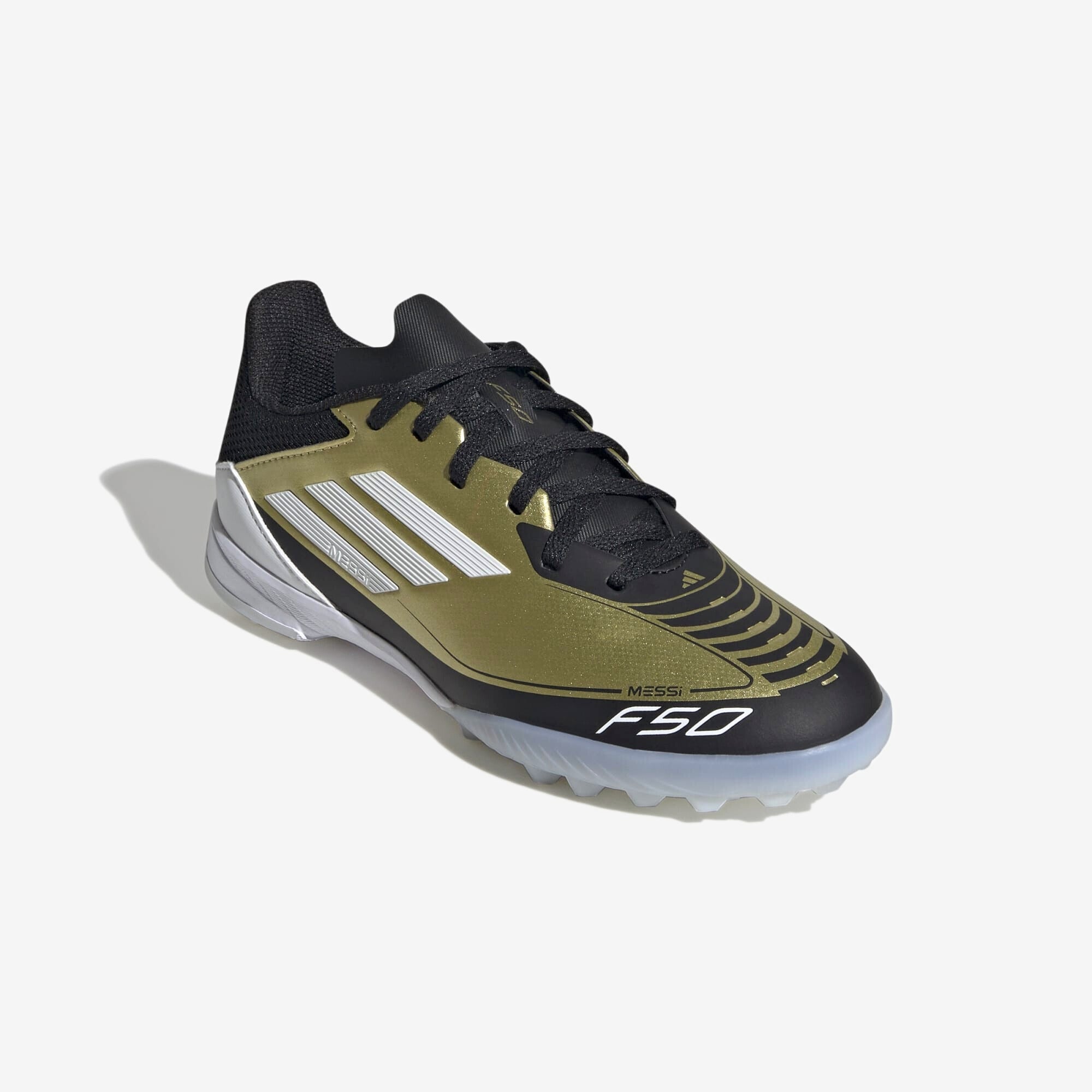 Adidas Jr. Messi F50 League Soccer Cleats - Youth Football Shoes for Boys - Lightweight & Durable for Training & Matches