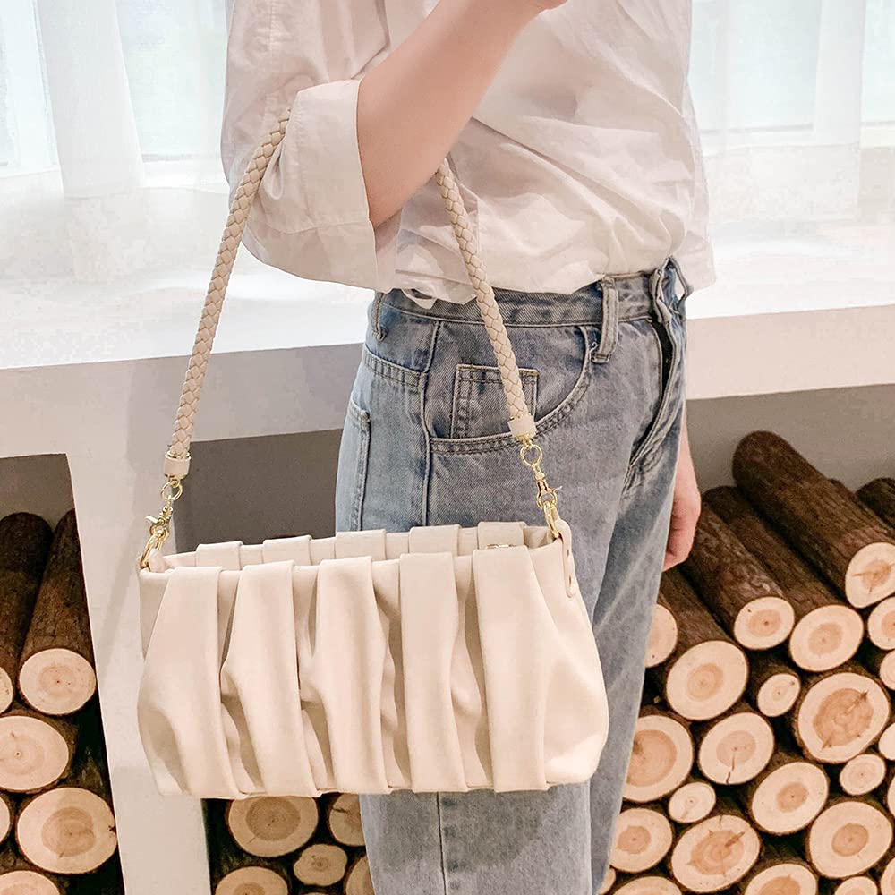 Quilted Crossbody Bags for Women - Small Shoulder Bag Pouch Satchel Purse - Fashionable Dumpling Handbag Hobo Bag for Daily Use, Travel & Shopping