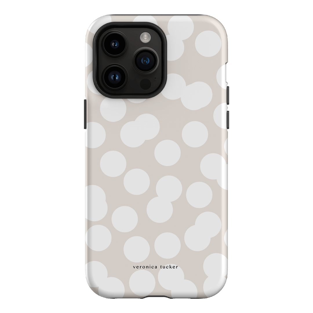 Stylish Confetti White Phone Case - Durable Protective Cover for iPhone & Samsung - Perfect for Parties, Events & Everyday Use