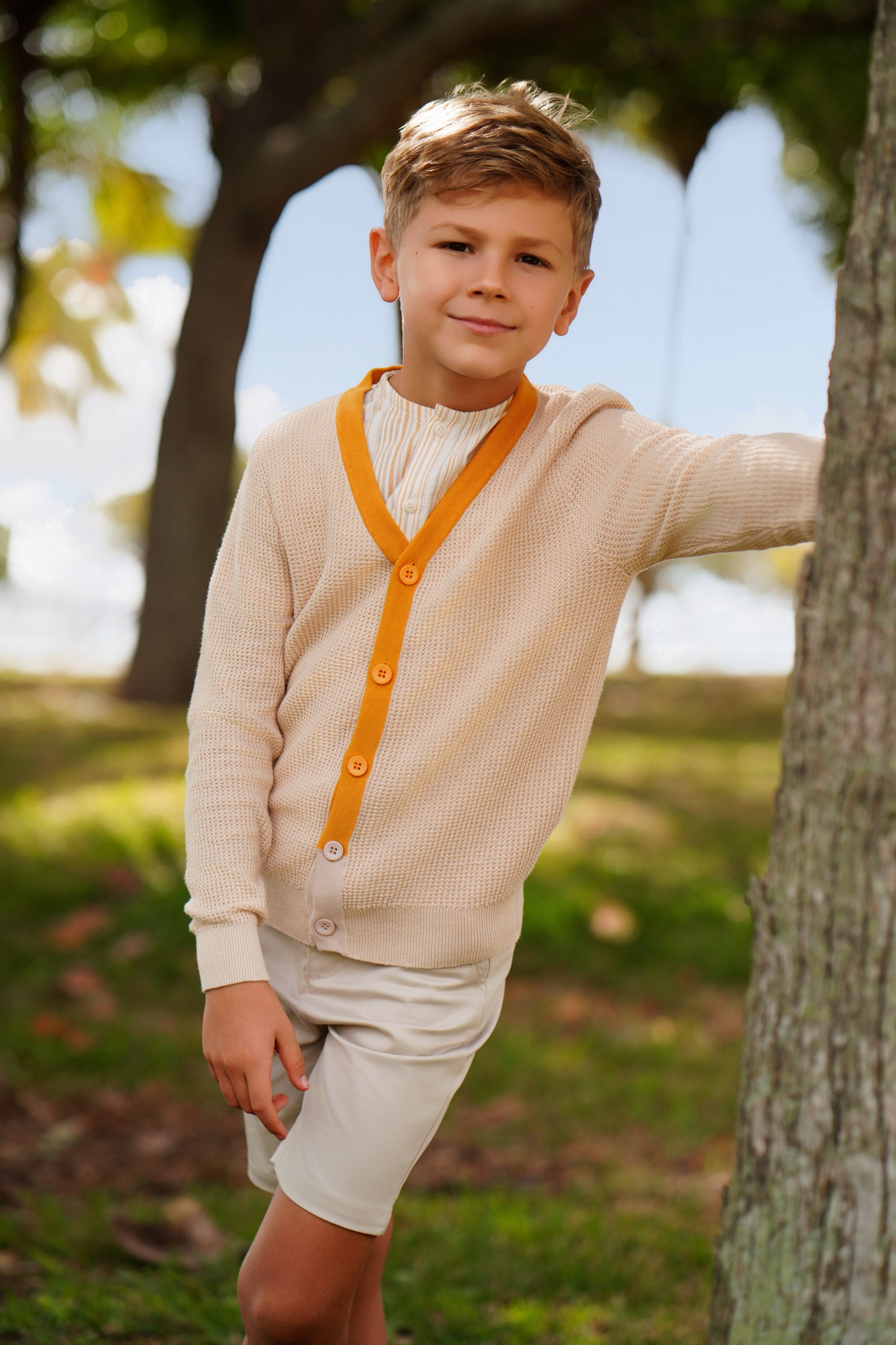 Motu Jack Mustard Cardigan - Stylish & Comfortable Knit Sweater for Men & Women | Perfect for Casual Outfits, Layering & Fall Fashion