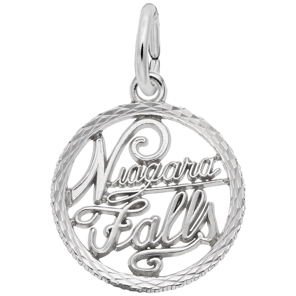 Niagara Falls Charm Bracelet & Necklace Pendant - Handmade Jewelry for Travel Lovers & Souvenir Collectors - Perfect for DIY Crafting, Gift Giving & Memory Keeping