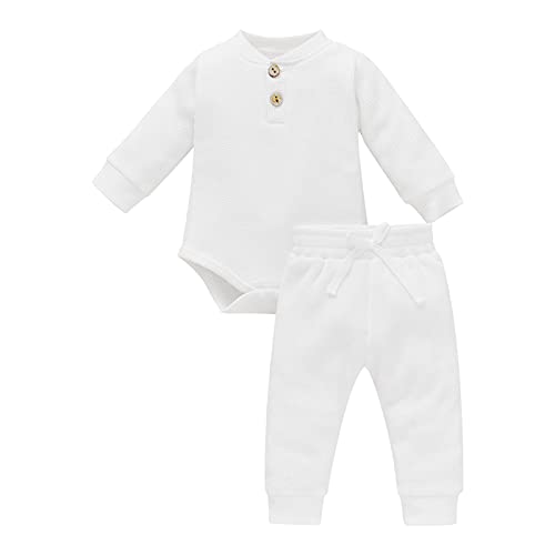 White Baby Clothes Set