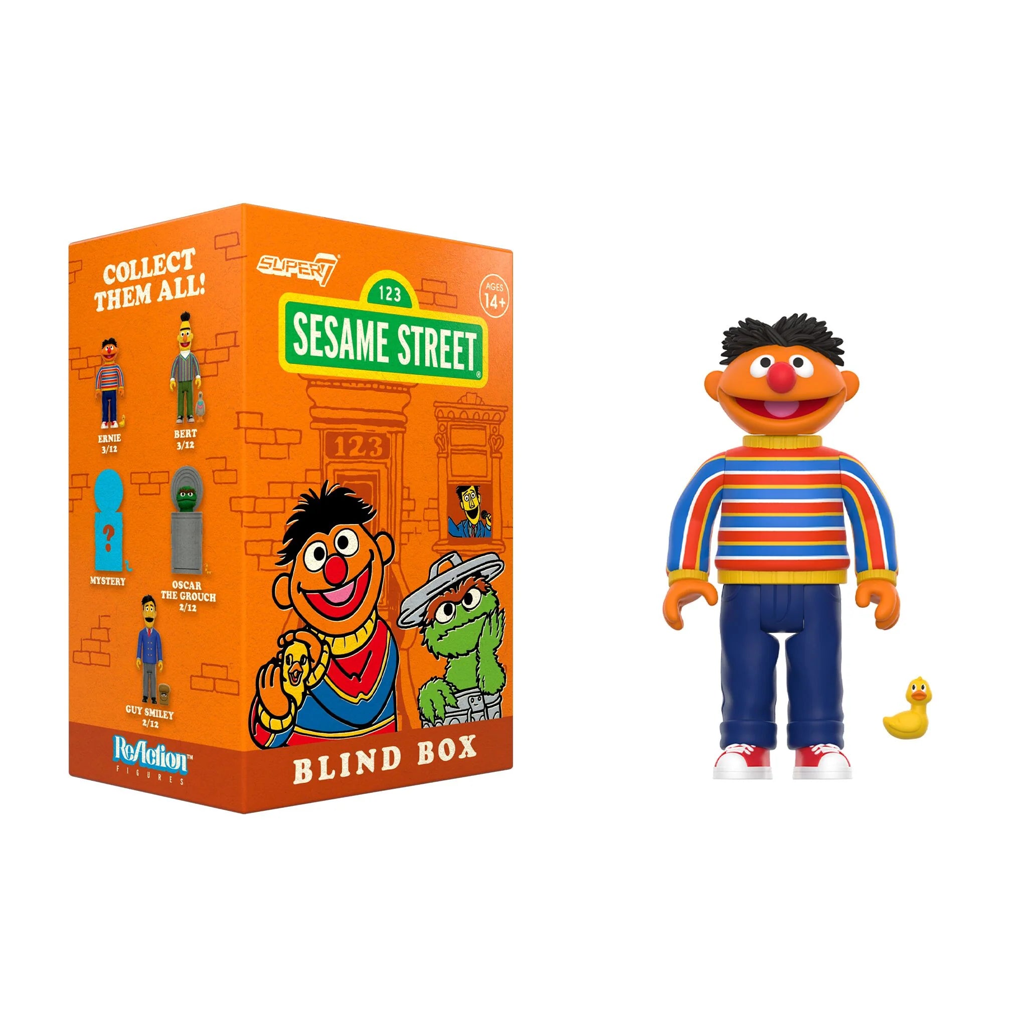 Sesame Street Blind Box Wave 3 - Collectible Mystery Toys for Kids & Adults - Perfect for Gifts, Parties, and Surprise Reveals