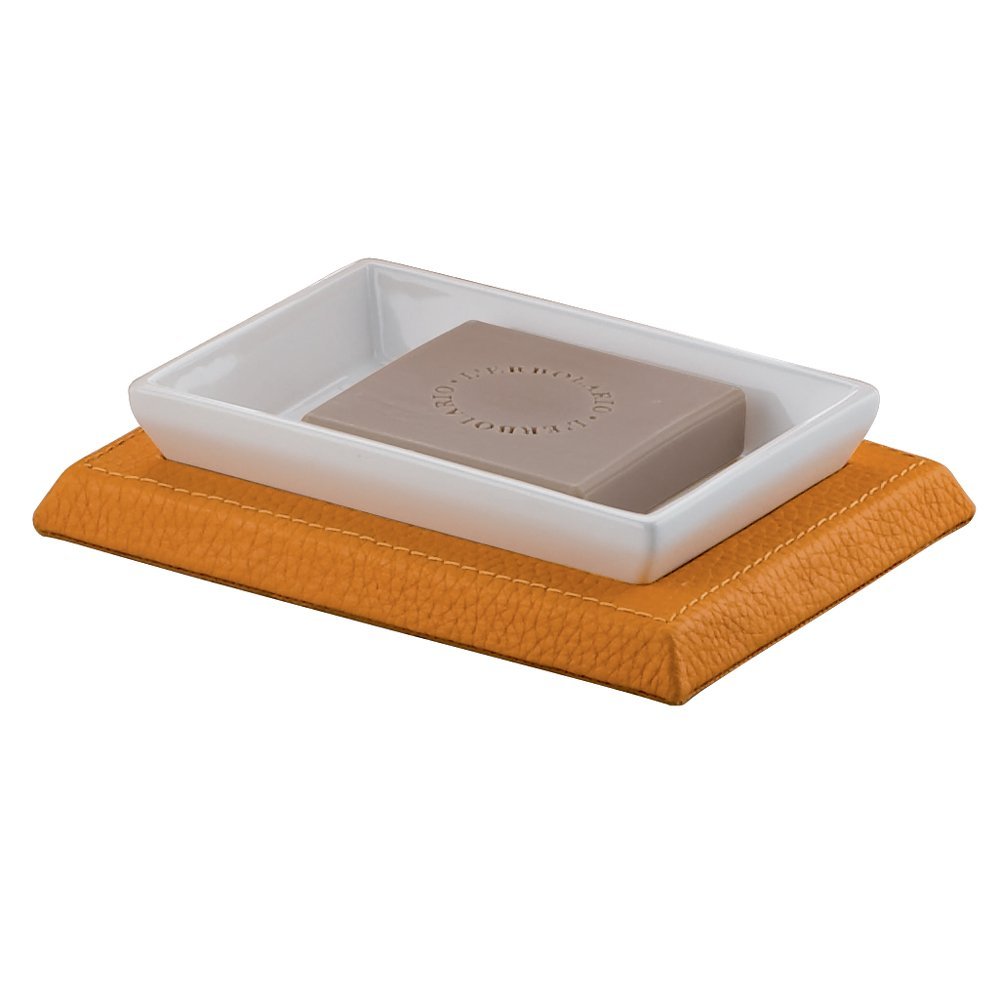 Nameeks 1511-31 Kyoto Soap Dish Holder - Elegant Ceramic Soap Tray for Bathroom, Kitchen, or Shower - Perfect for Bar Soap Storage and Organization