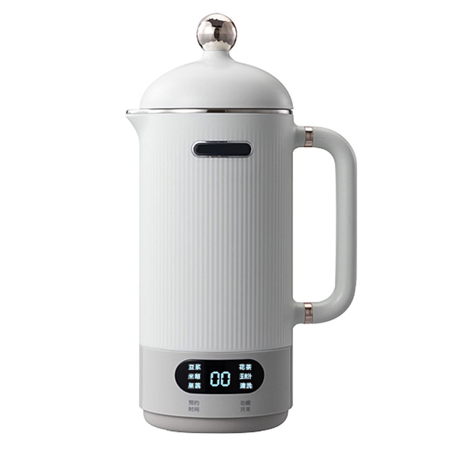Electric Soy Milk Maker Machine 350ml - Automatic Soybean Milk Blender for Almond, Rice, Cereal, Congee, Porridge, Smoothie & Juice - Perfect for Healthy Breakfast & Homemade Drinks