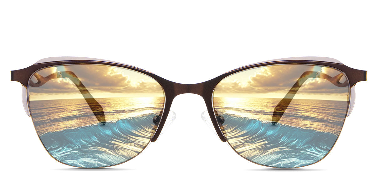 Lux Women's Prescription Tinted Glasses - Stylish & UV Protection for Driving, Reading & Outdoor Activities