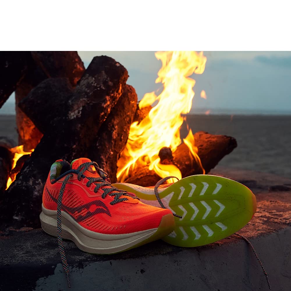 Saucony Women's Endorphin Speed 2 Running Shoes - Lightweight Cushioned Road Racing Sneakers for Marathon Training & Long Distance Running