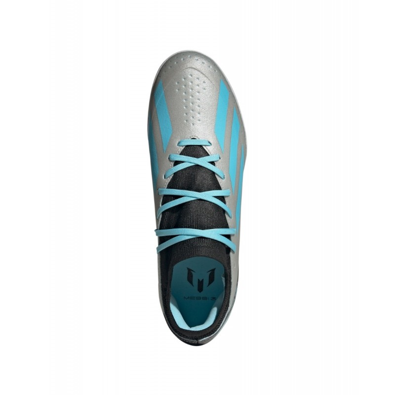 adidas X Crazyfast Messi.3 Indoor Soccer Shoes - Lightweight & Comfortable for Indoor Football Training & Games - Perfect for Futsal, Gym Workouts & Casual Wear