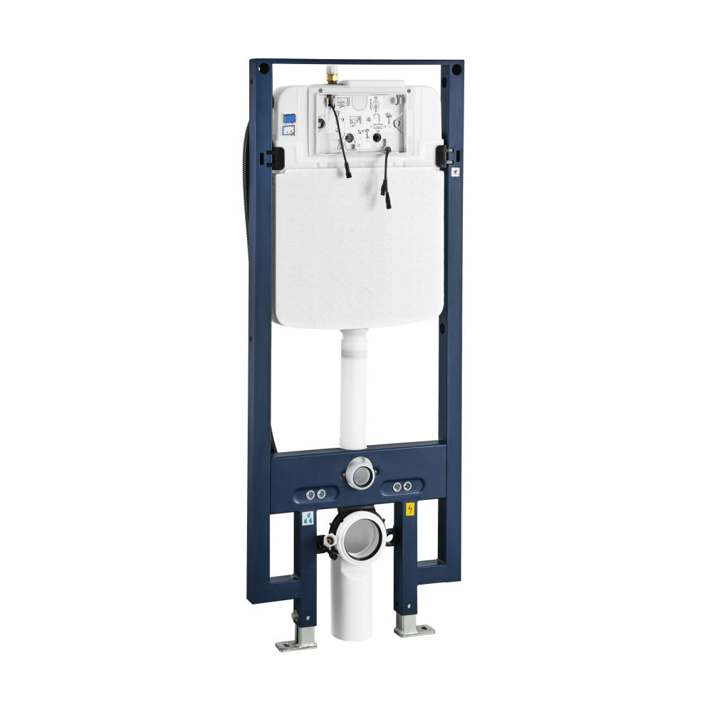 Smart Wall-Mounted Toilet with Bidet Bundle - Space-Saving Modern Design (SM ST080, SM WCB02) | Perfect for Small Bathrooms & Luxury Home Renovations