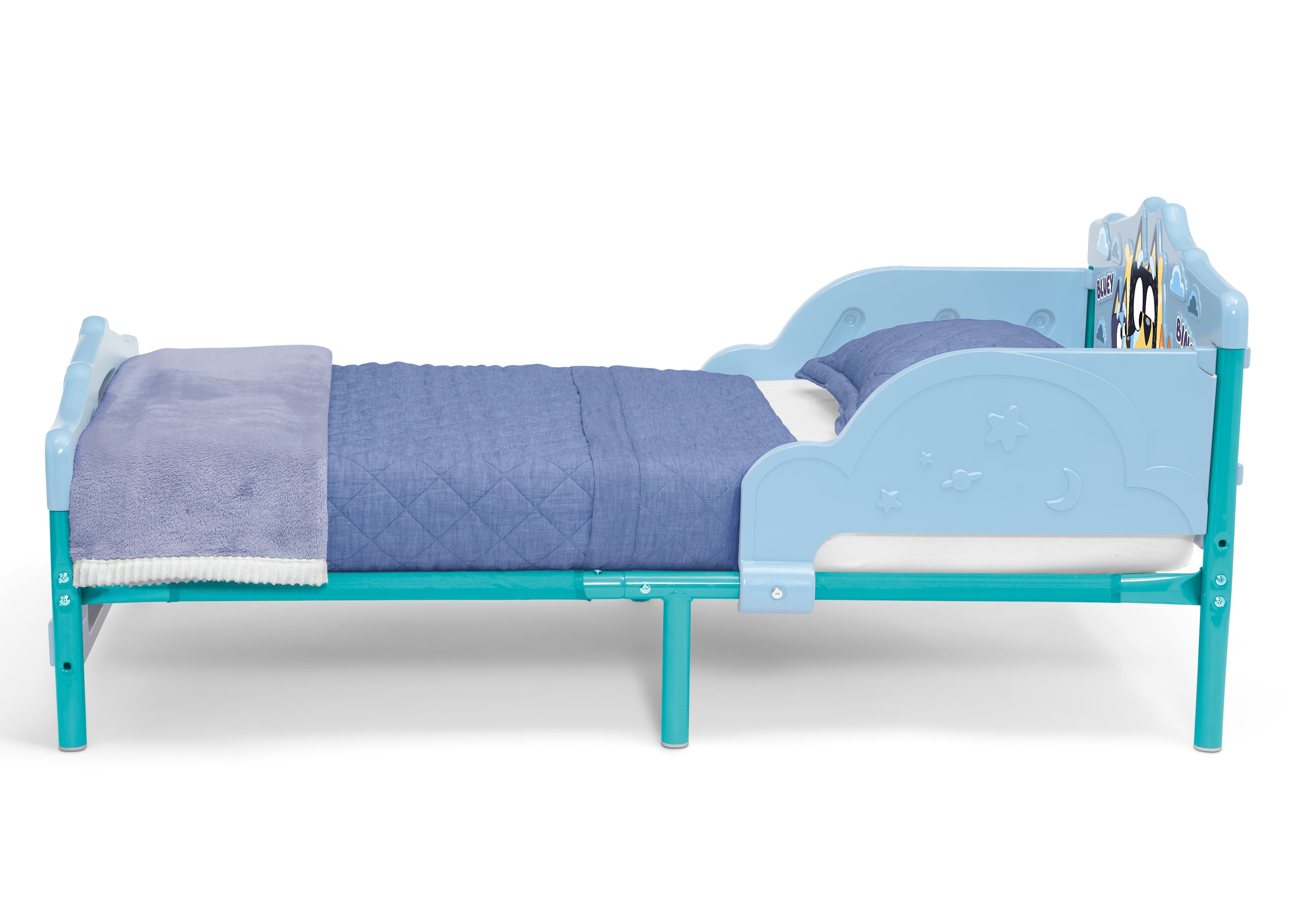 Bluey 3D Toddler Bed - Kids Themed Bed for Boys & Girls - Perfect for Nursery, Bedroom, and Playroom Decor