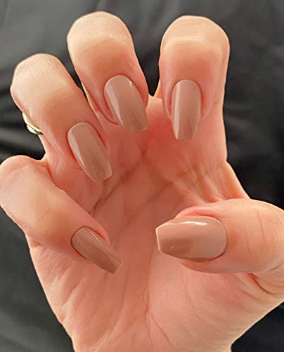 Tawny Beige Nude Nail Polish - 10 Free, Cruelty Free & Vegan Natural Nail Polish for Everyday Wear, Office & Special Occasions