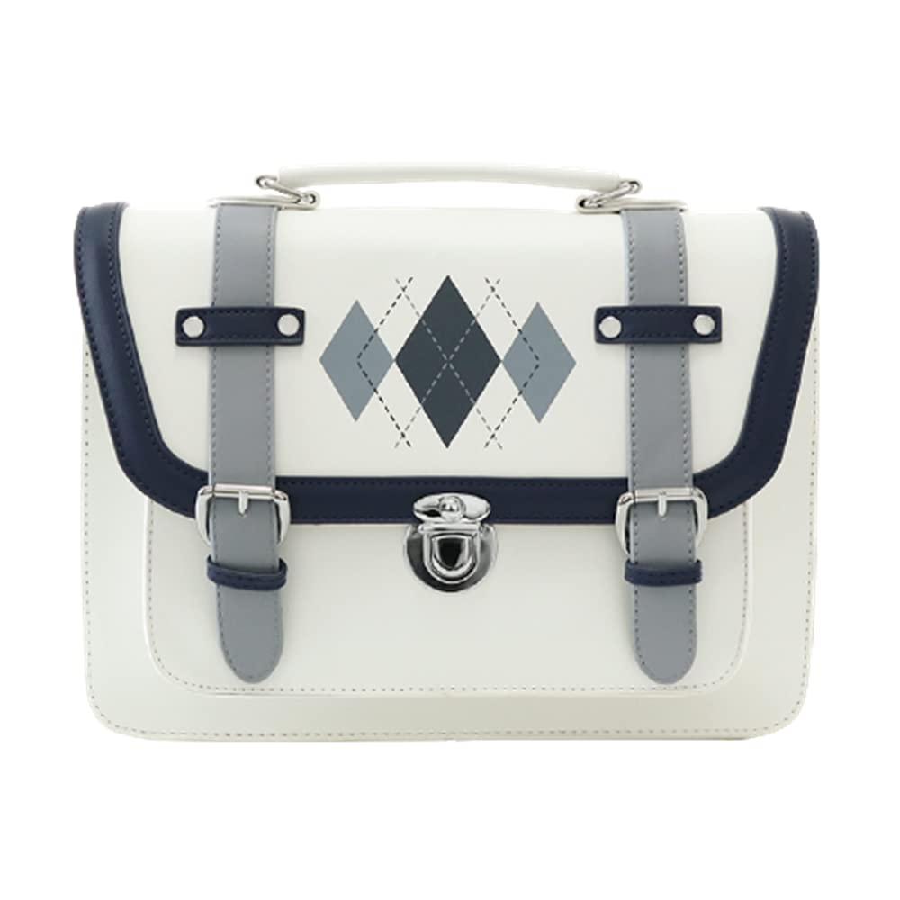 Japanese Retro JK PU Messenger Bag - Anime Lolita Cosplay Shoulder Bag & Crossbody Backpack for School, Fashion, and Convention Outfits
