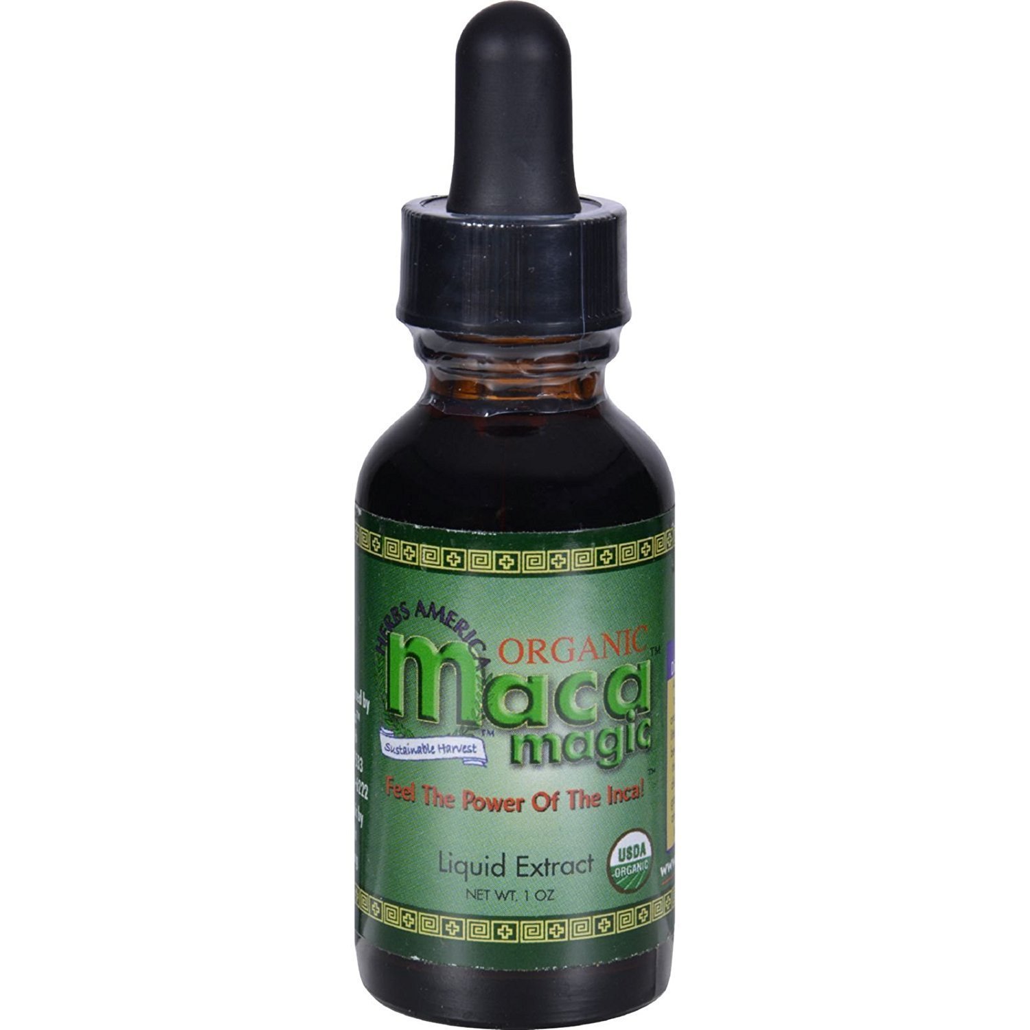 Organic Maca Root Extract Powder - 100% Pure Peruvian Maca Supplement for Energy, Stamina & Hormone Balance - 1 Fl Oz (30ml) - Boost Vitality, Enhance Libido & Support Wellness - Perfect for Smoothies, Coffee & Daily Health Regimen