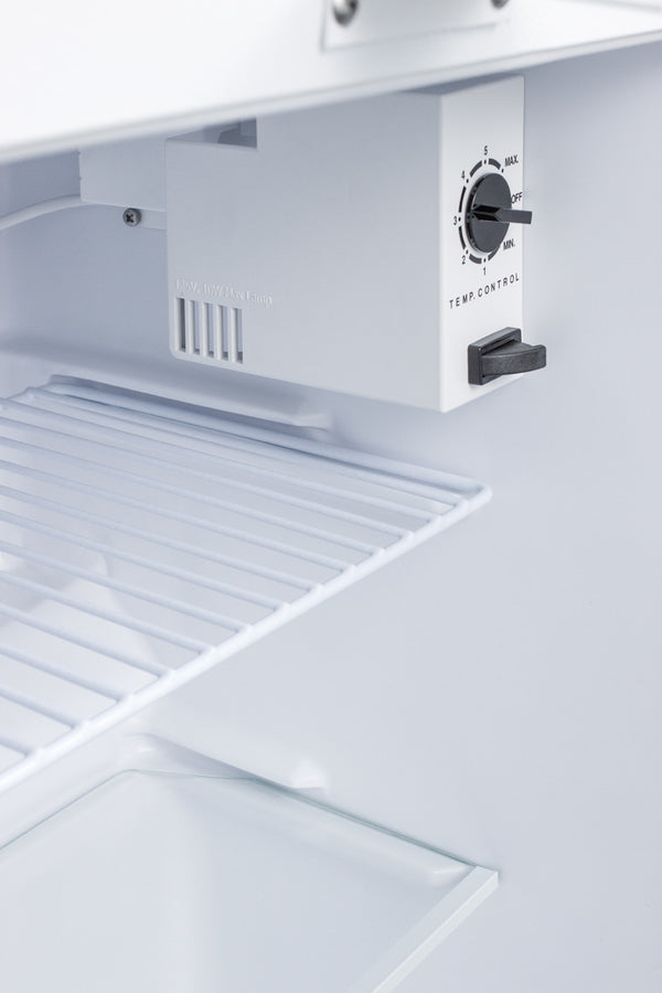 Accucold 19-Inch Wide Compact Refrigerator Freezer - CP351WLLF2PLUS2 - Perfect for Dorm, Office, or Small Apartment Use