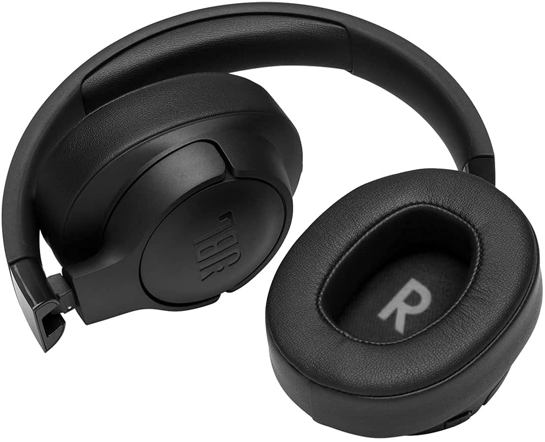 JBL Tune 760NC Wireless Over-Ear Headphones with Active Noise Cancellation - Premium Bundle Includes Deluxe CCI Carrying Case (Black) | Perfect for Travel, Commuting & Home Office Use