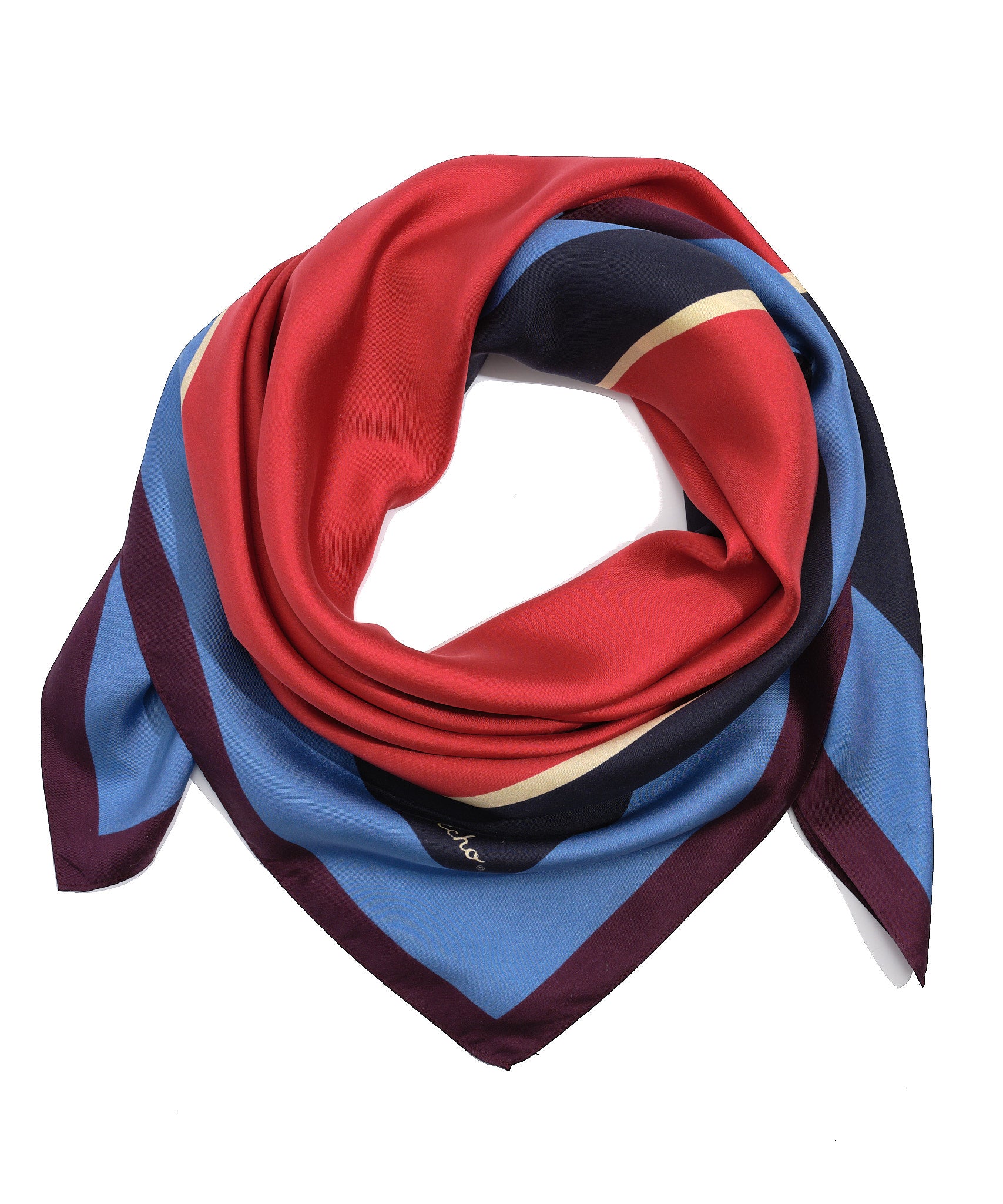 35 Inch Silk Square Scarf - The Big Apple Print Fashion Accessory for Women, Gift Wrapping, Home Decor & Travel Essentials