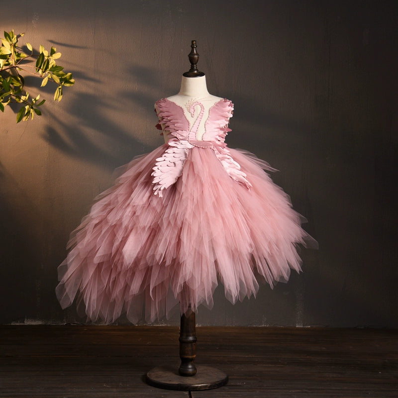Elegant Baby Girl Puffy Birthday Dress for Toddlers - Princess Party Gown for Beauty Pageants & Special Occasions | Perfect for Birthday Celebrations, Photo Shoots & Pageant Events