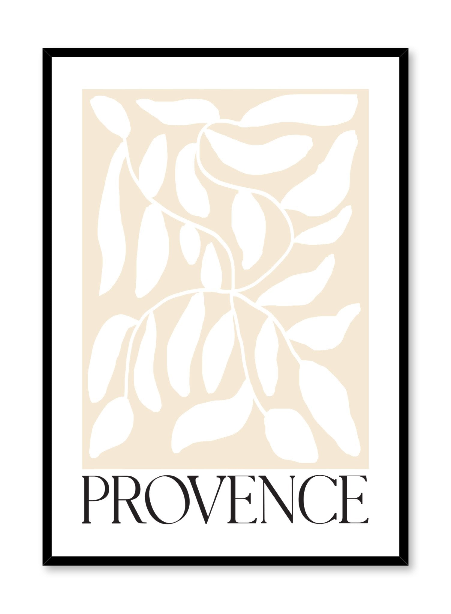 Provence France Landscape Poster - Vintage Travel Art Print for Home & Office Decor - Perfect for Living Room, Bedroom, or Office Wall Art