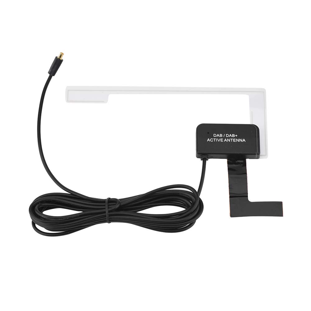 Premium DAB Car Antenna - Digital Radio Dab Connector MCX with High Conductivity FPC (30MA-60MA) for Enhanced Signal Reception - Perfect for Road Trips & Daily Commuting