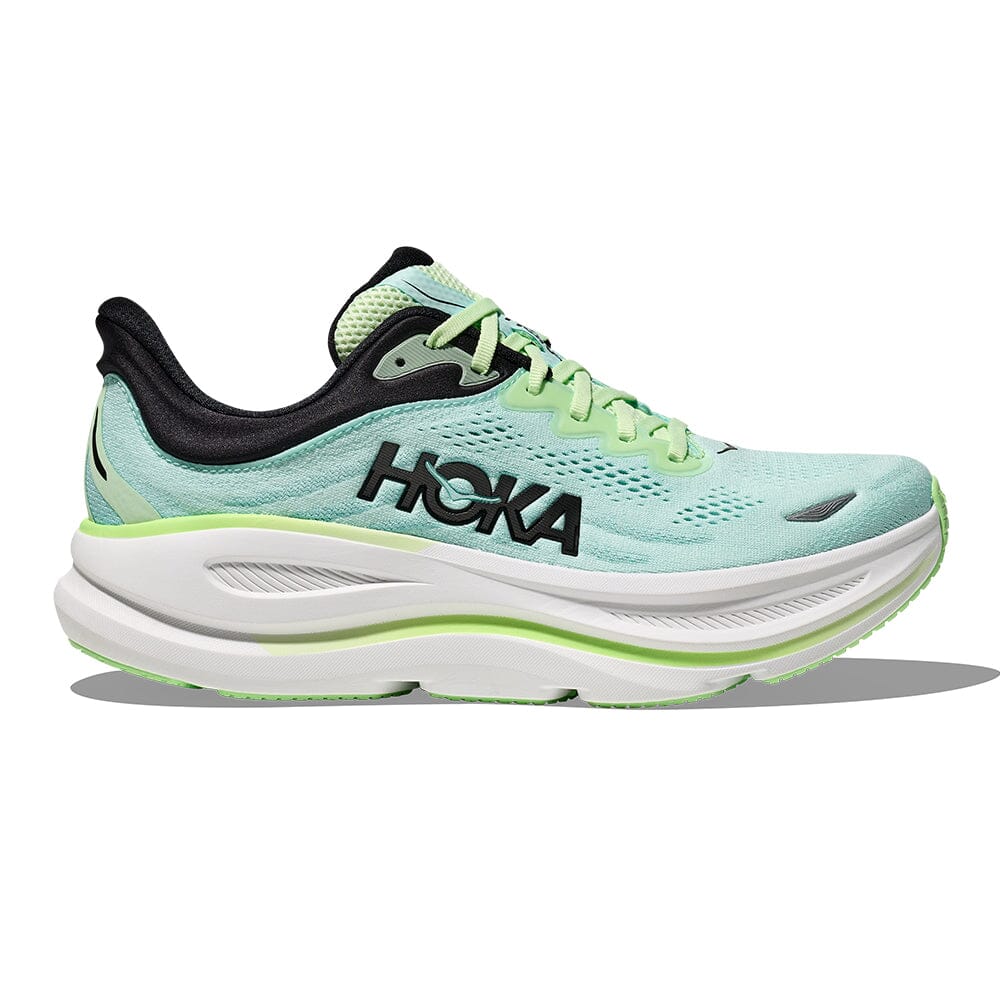 Hoka Men's Bondi 9 Running Shoes - Lightweight Cushioned Sneakers for Marathon, Jogging & Walking - Comfortable Road Running Shoes for Men with Maximum Support & Shock Absorption