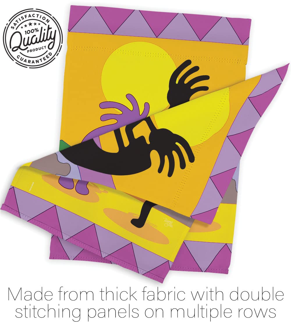 Kokopelli Southwest House Flag Set 28