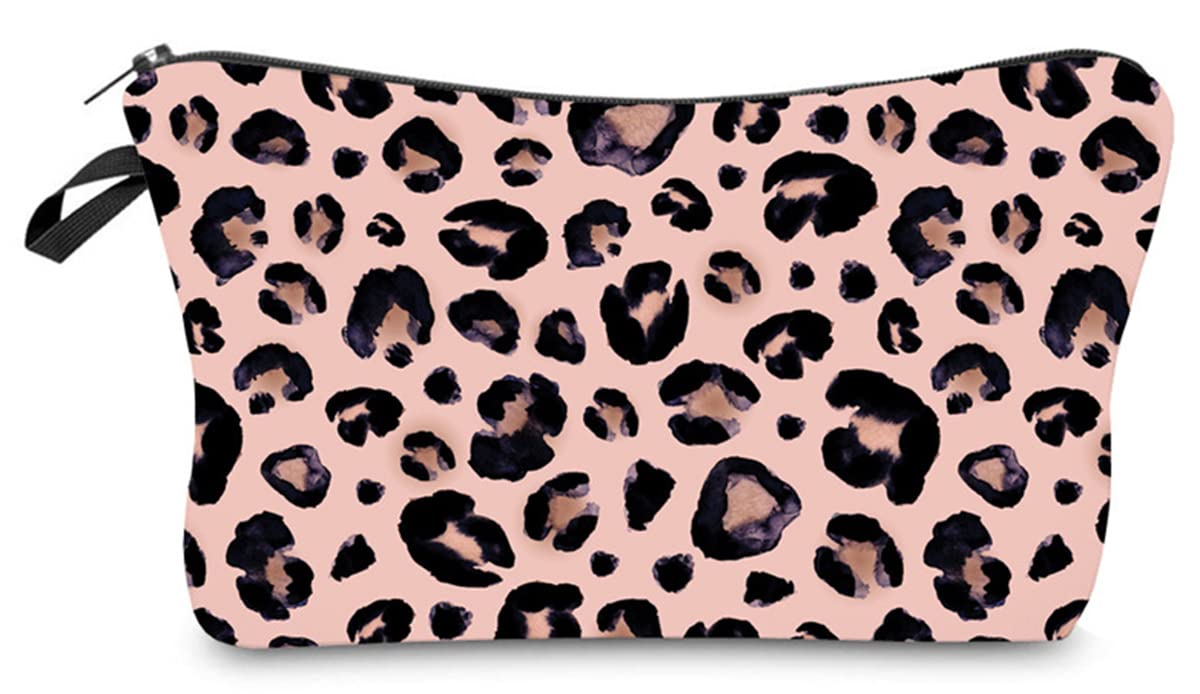 FAVORTALK Small Makeup Bag for Women - Travel Cosmetic Organizer, Portable Toiletry Bag with Beautiful Patterns, Perfect for Handbag, Airport & Vacation (Model B0974) - Ideal for Daily Use, Travel Essentials & Gift Giving