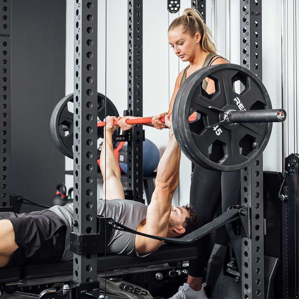 REP Fitness Ares 2.0 4000 Series 6-Post Power Rack - 93