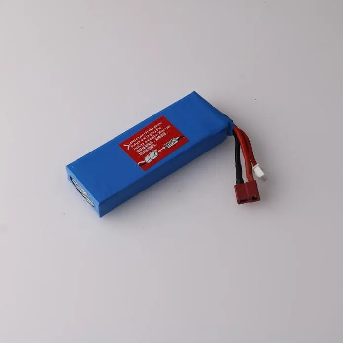 WLtoys 7.4V 2200mAh 20C 2S LiPo Battery with T Plug - Compatible with 124018, 124019, 144001 RC Cars - High Performance Rechargeable Battery for Off-Road Racing and RC Hobby Enthusiasts