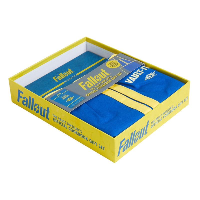 Fallout: The Vault Dweller's Official Cookbook Gift Set - Post-Apocalyptic Recipes & Collectible Merchandise - Perfect for Gamers, Collectors & Cooking Enthusiasts
