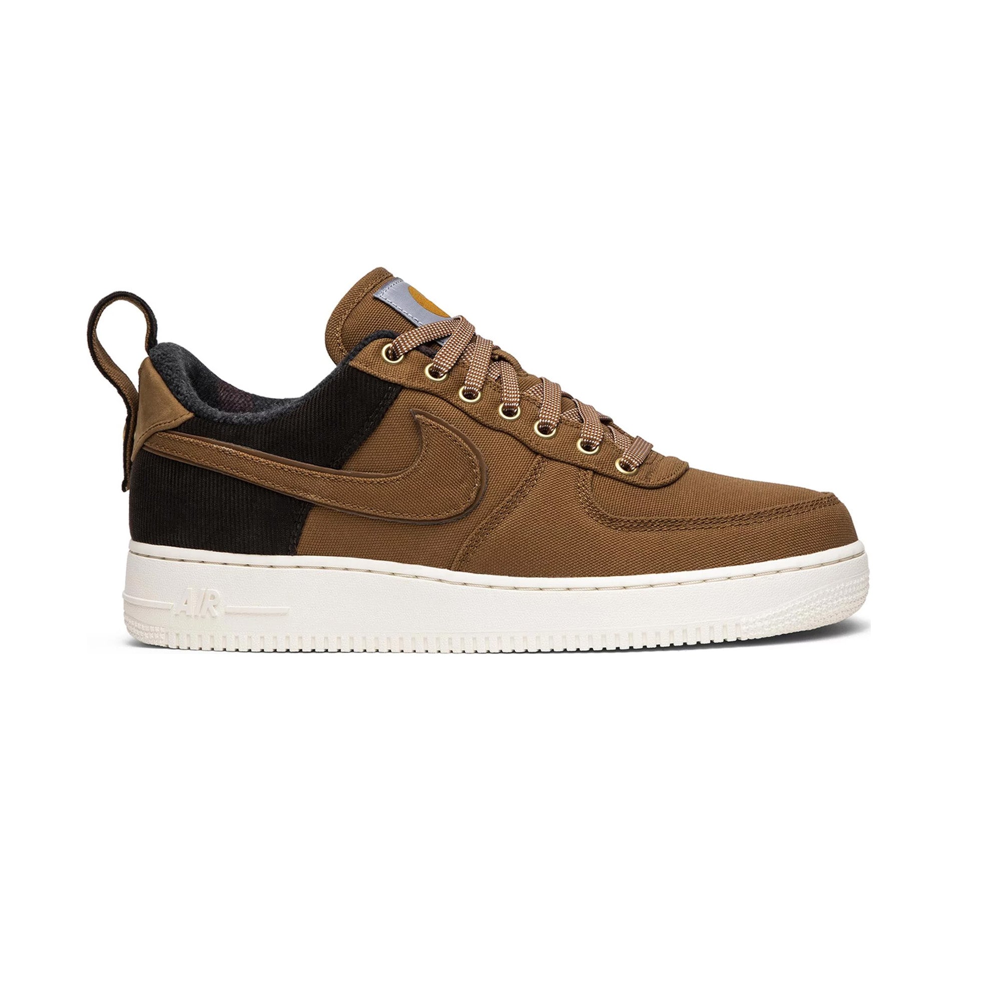 Nike Air Force 1 x Carhartt WIP 'Ale Brown' Sneakers (2018) - Men's Streetwear Fashion Shoes for Urban Style & Casual Wear