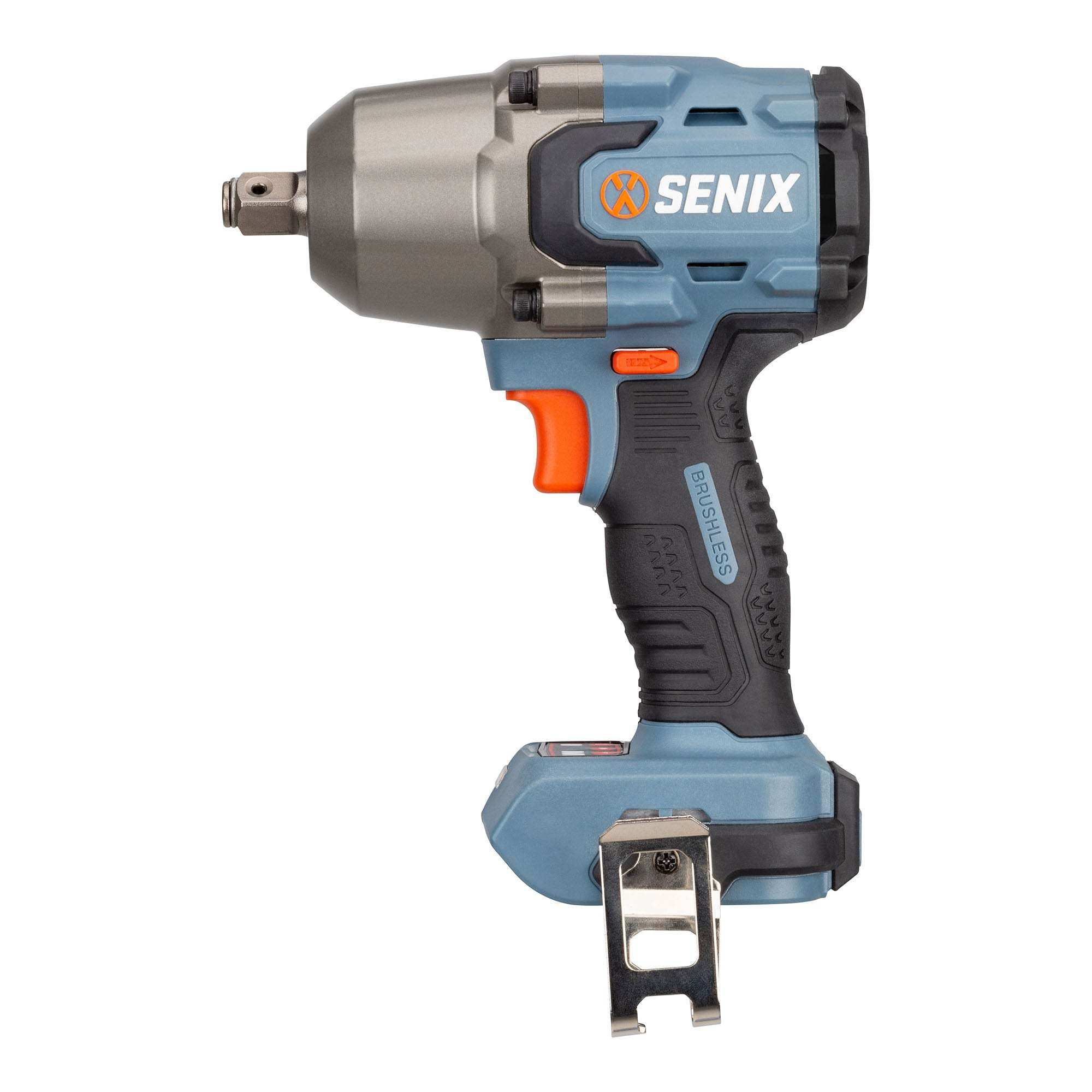 20V Max Cordless Impact Wrench Kit - 1/2 Inch Brushless Power Tool with 740 ft-lbs Max Torque (Tool Only) - Perfect for Automotive Repairs, Construction & DIY Projects