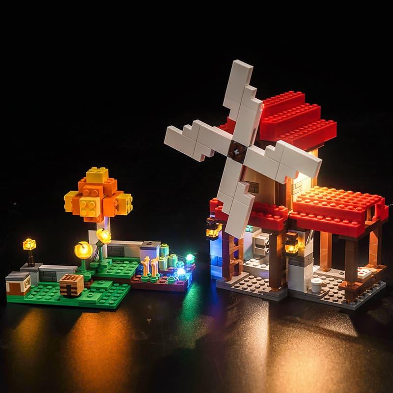 **Best LEGO Minecraft The Windmill Farm 21262 Light Kit - DIY LED Lighting Set for LEGO Builds - Perfect for Home Decoration & Gaming Room Display**