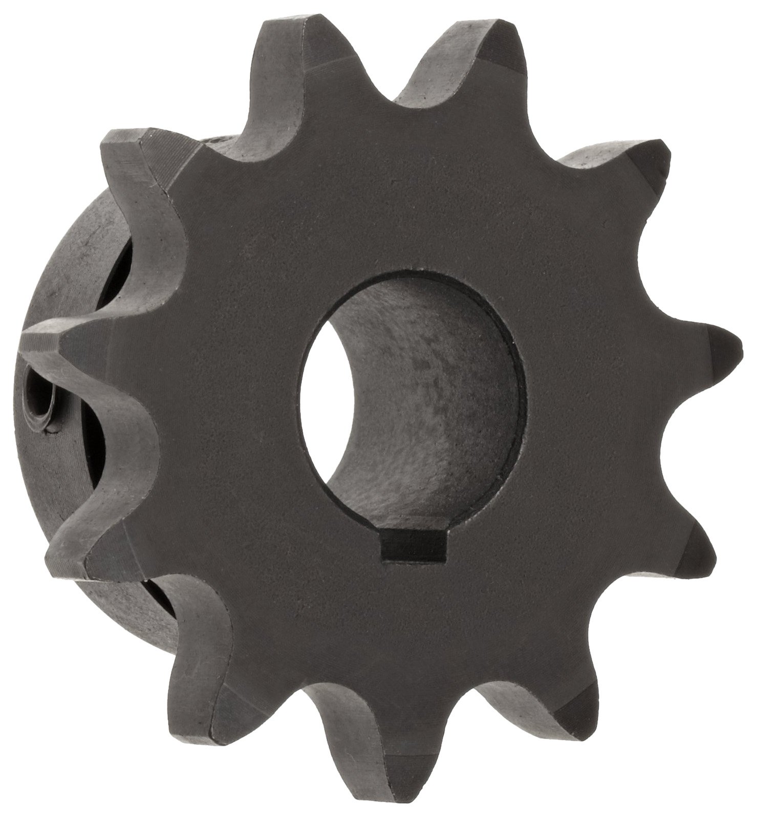 Premium Martin Roller Chain Sprocket - Hardened Teeth, Bored-to-Size, Type B Hub, Single Strand, 40 Chain Size, 0.5